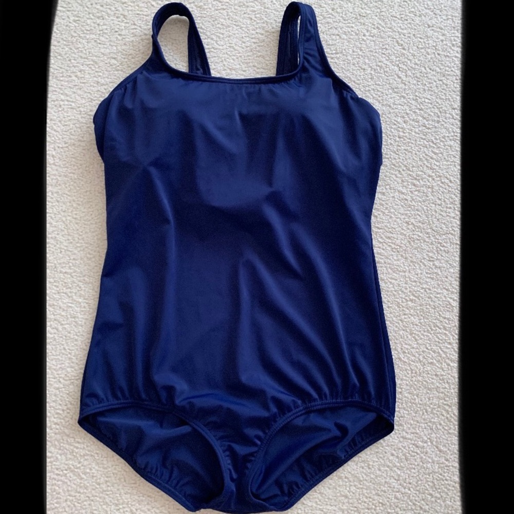 Lands end one piece swimsuit with SPF protection